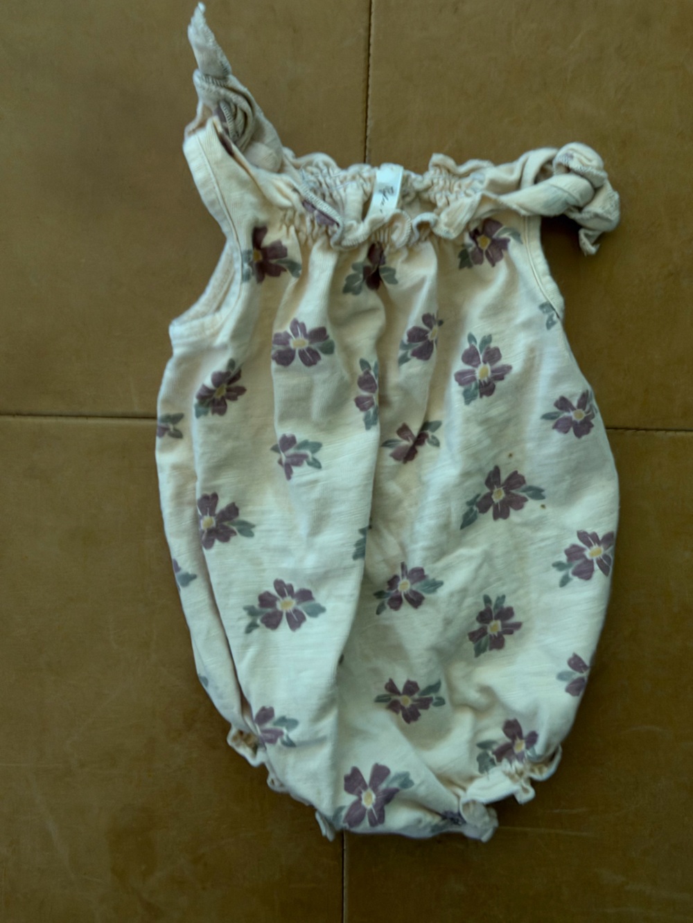 Rylee + Cru Floral Romper 0-3M
